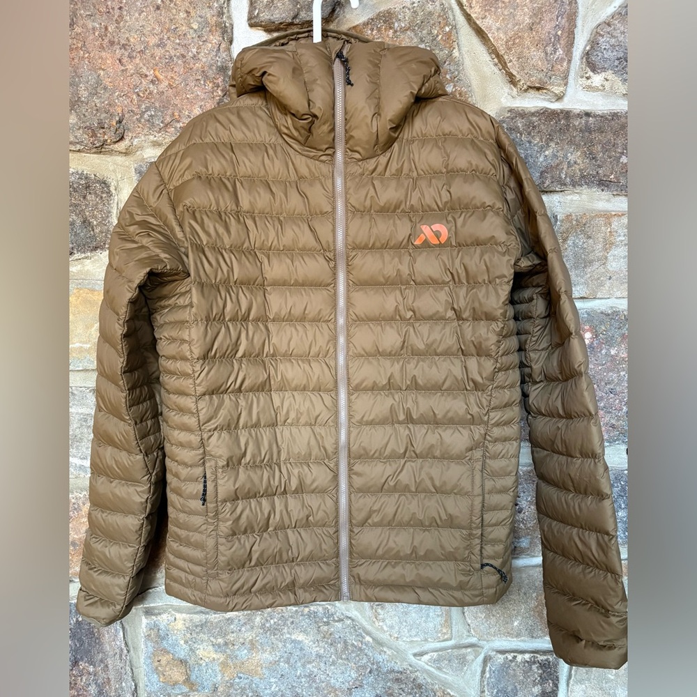 FIRST LITE MEN’S BROOKS DOWN SWEATER. LIGHTWEIGHT INSULATED HUNTING PUFFY -